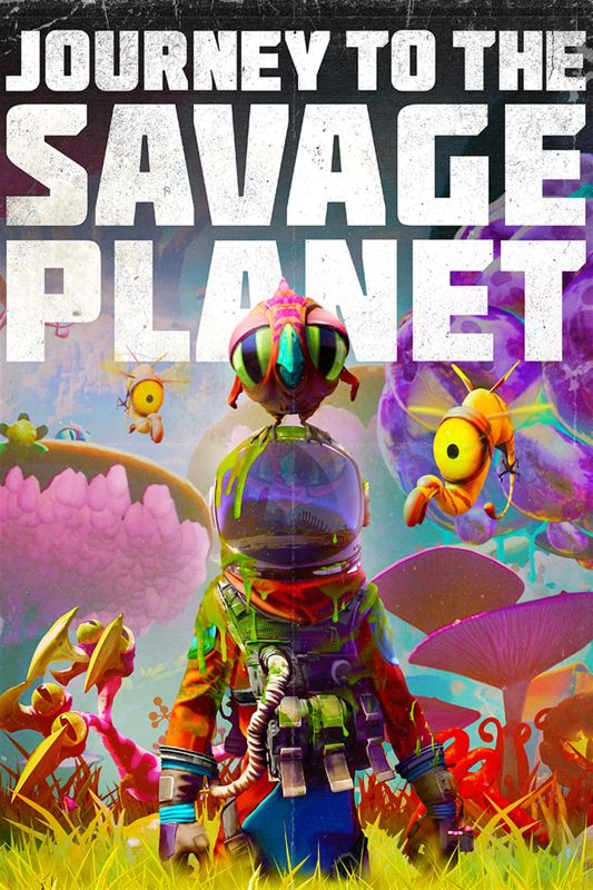 Journey to the Savage Planet box art for Playstation 4